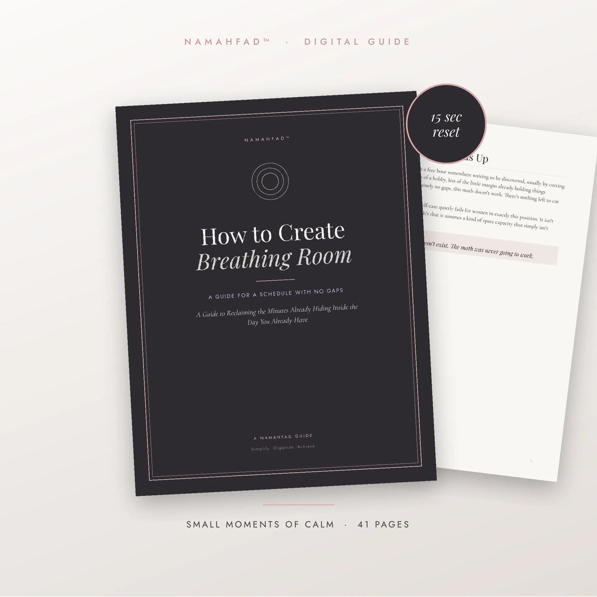 How to Create Breathing Room When You Have No Extra Time