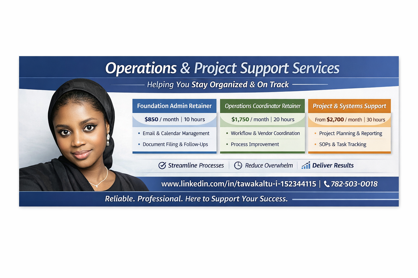 Operations & Project Support Services