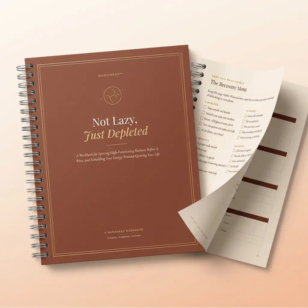 Not Lazy, Just Depleted: A Workbook for Spotting High-Functioning Burnout and Rebuilding Your Energy