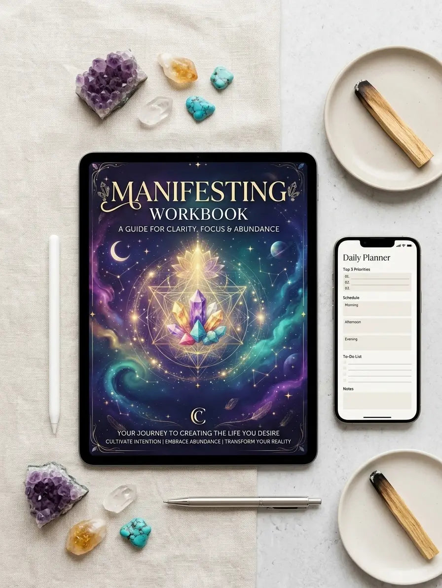 Manifesting Workbook, A Guide for Clarity, Focus & Abundance