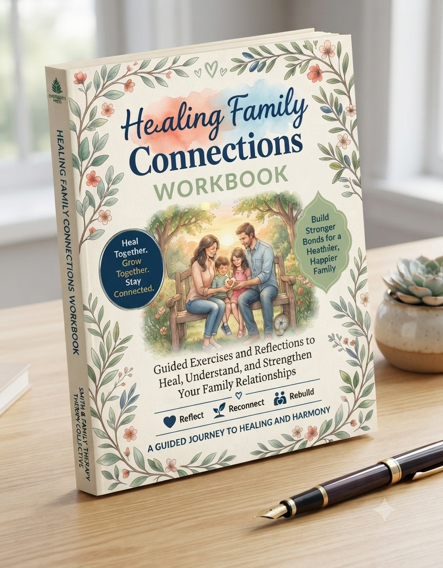 Healing Family Connections Workbook | Digital PDF &amp; Printable Guide