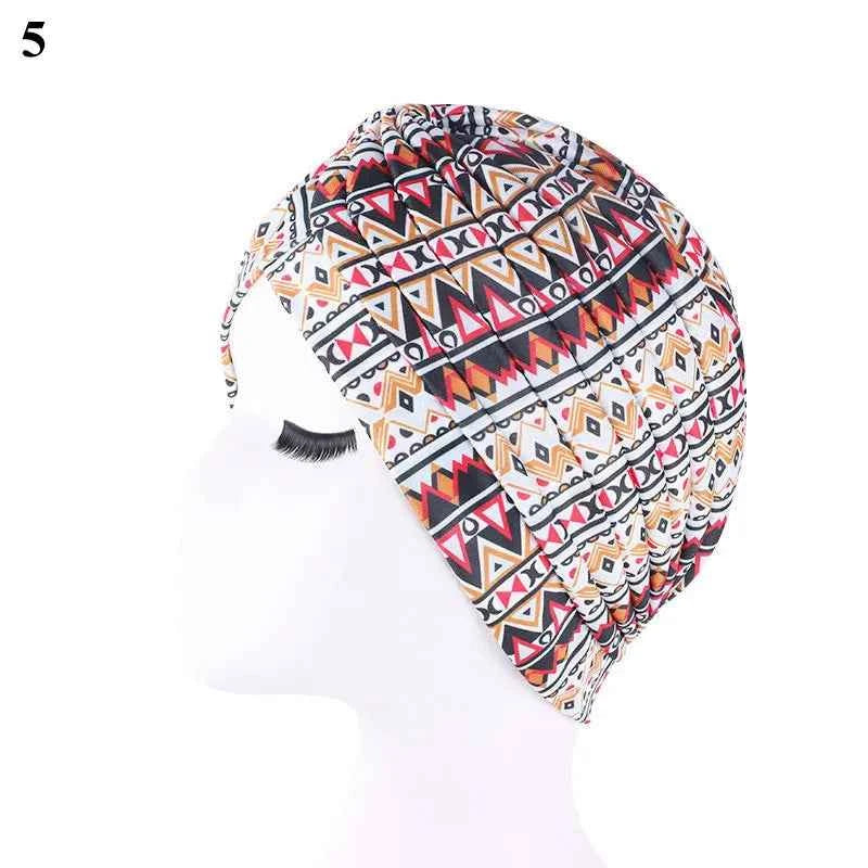 Fashion Muslim Turban Scarf for Women – Twisted Inner Hijab Cap Arab Head Wrap