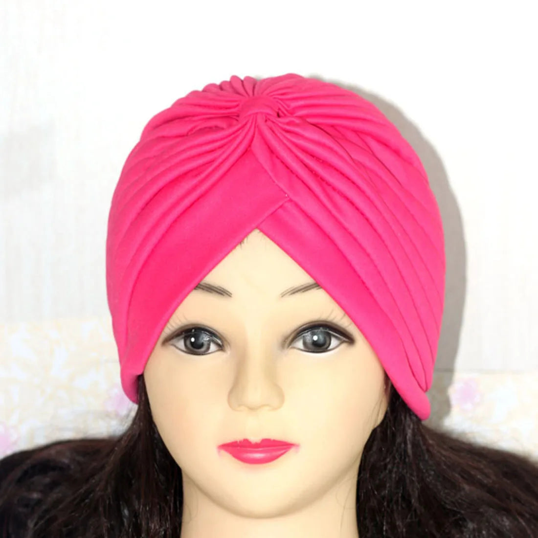 Fashion Muslim Turban Scarf for Women – Twisted Inner Hijab Cap Arab Head Wrap