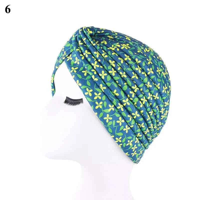 Fashion Muslim Turban Scarf for Women – Twisted Inner Hijab Cap Arab Head Wrap