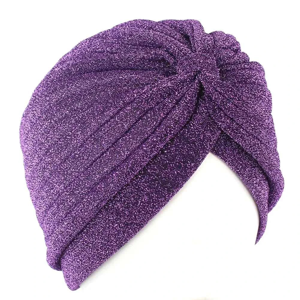Fashion Muslim Turban Scarf for Women – Twisted Inner Hijab Cap Arab Head Wrap