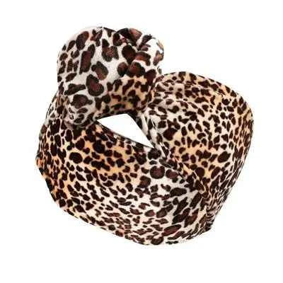 2022 New Fashion Women Folding Iron Wire Headband Bohemian Girl Cross Turban Bandanas Print Hairbands Hair Accessories