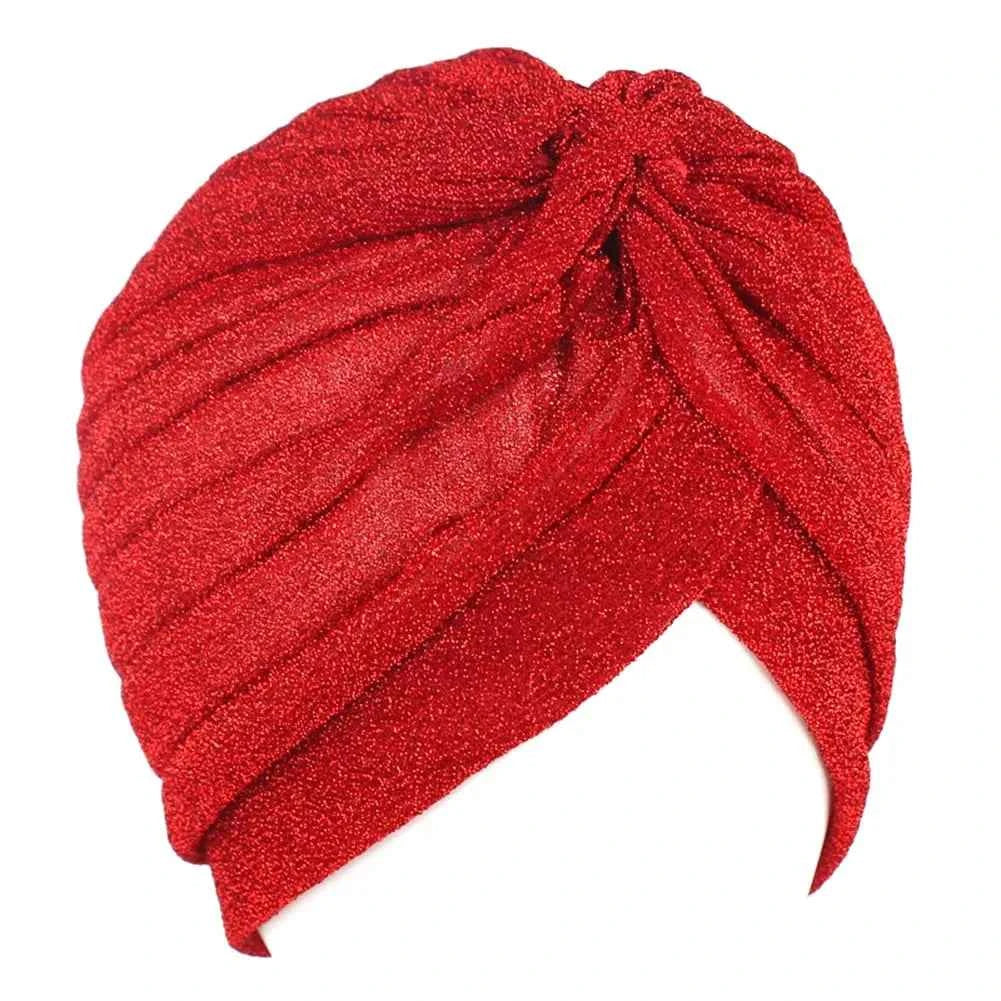 Fashion Muslim Turban Scarf for Women – Twisted Inner Hijab Cap Arab Head Wrap
