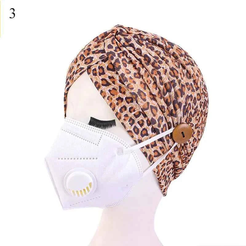 Fashion Muslim Turban Scarf for Women – Twisted Inner Hijab Cap Arab Head Wrap