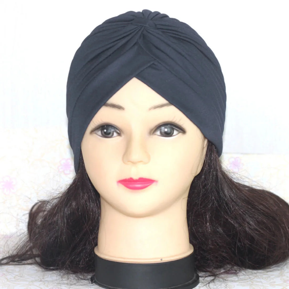 Fashion Muslim Turban Scarf for Women – Twisted Inner Hijab Cap Arab Head Wrap