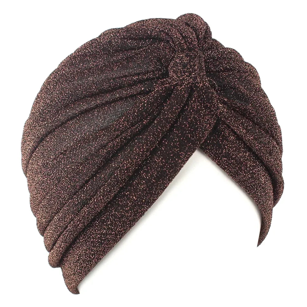 Fashion Muslim Turban Scarf for Women – Twisted Inner Hijab Cap Arab Head Wrap