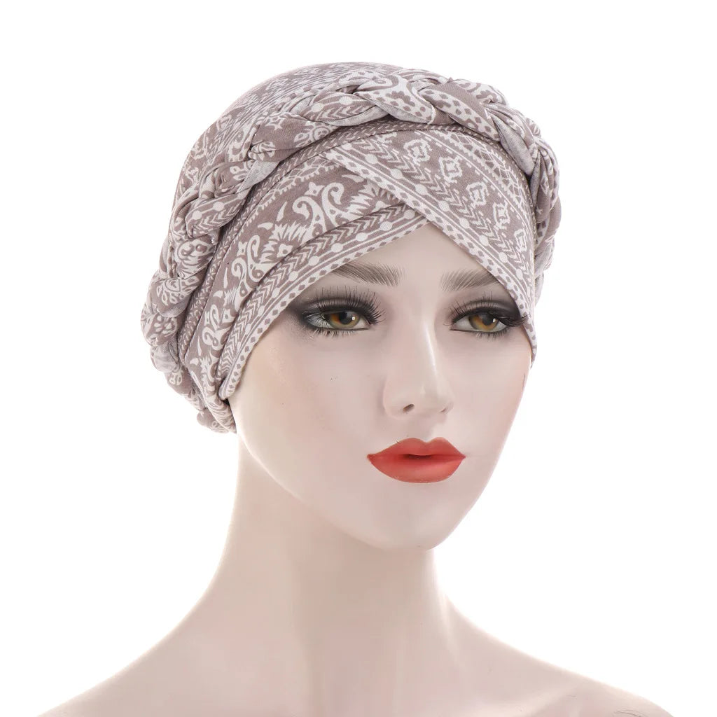 Head Scarf for Muslim Women Solid Cotton Turban Bonnet Hijab Caps White Pearl Inner Hijabs Femme Musulman Arab Wrap Turbantes - NamafadStore