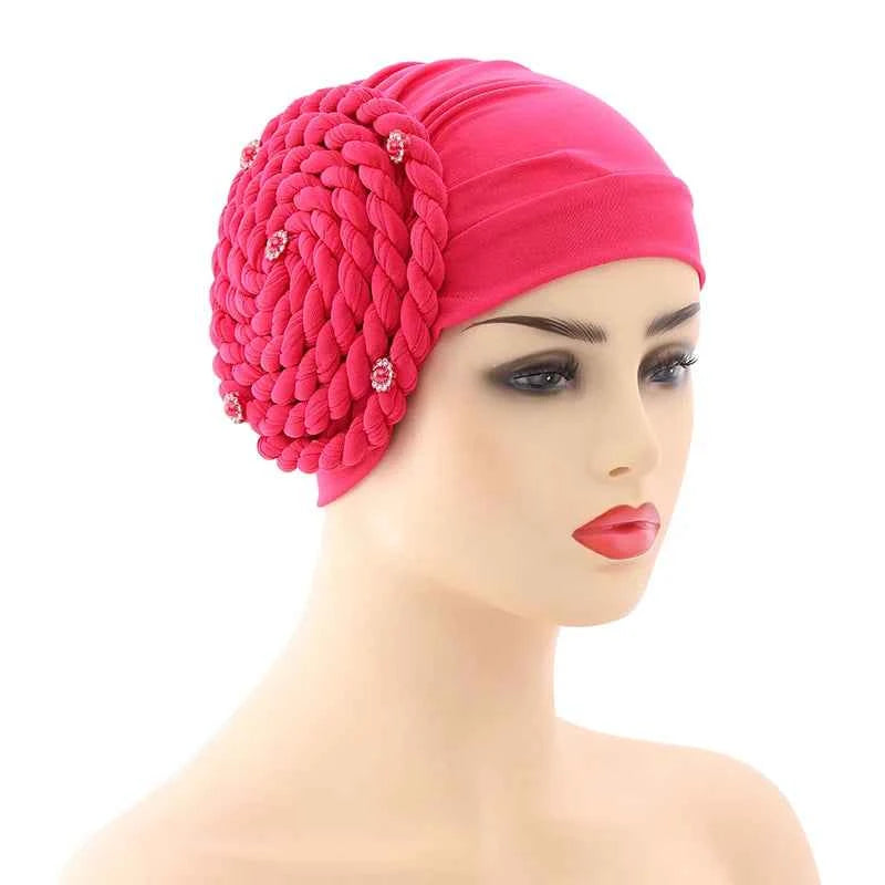 Trendy Braids Turban Bonnet – Ready-to-Wear Hijab & Muslim Headscarf