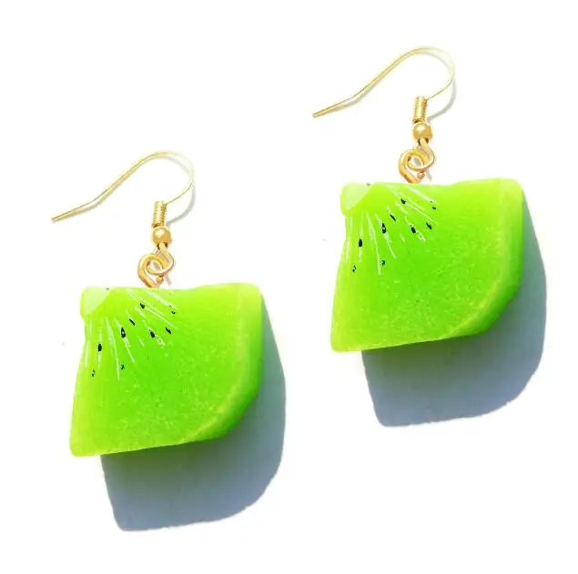 Earring For Women Resin Drop Custom Made Handmade Cute Girls Gift Eardrop Eardrop Popcorn Chocolate Fries Ice Cream