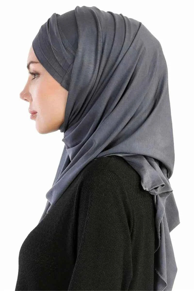 2020 muslim jersey instant hijab scarf for women femme musulman ready to wear hijabs underscarf cap and headscarf two in one