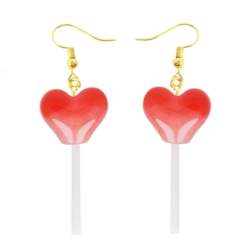 Earring For Women Resin Drop Custom Made Handmade Cute Girls Sweet Gift Cookies Macaron Cake Food Donuts