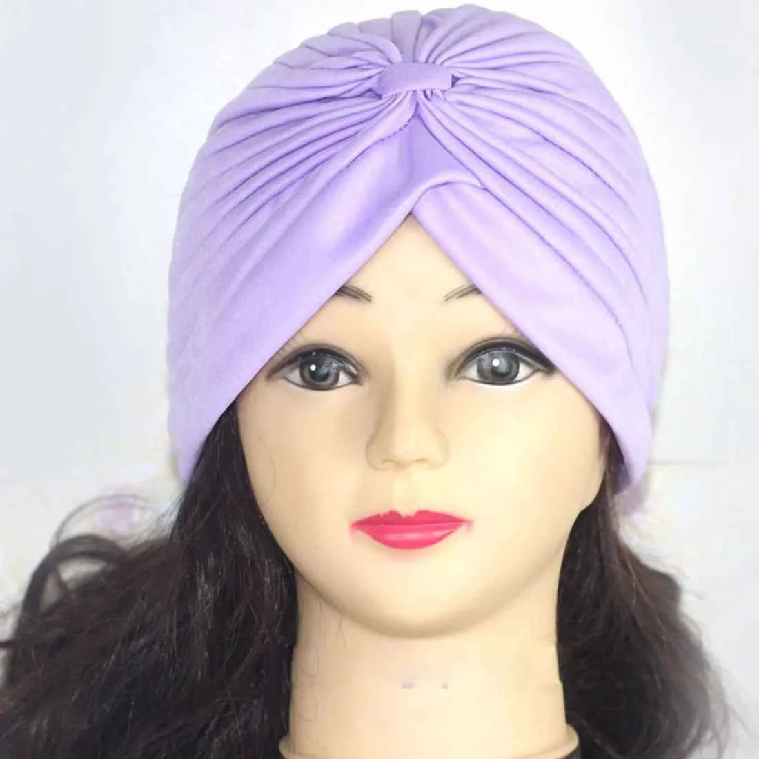 Fashion Muslim Turban Scarf for Women – Twisted Inner Hijab Cap Arab Head Wrap
