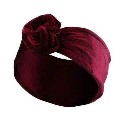 2022 New Fashion Women Folding Iron Wire Headband Bohemian Girl Cross Turban Bandanas Print Hairbands Hair Accessories