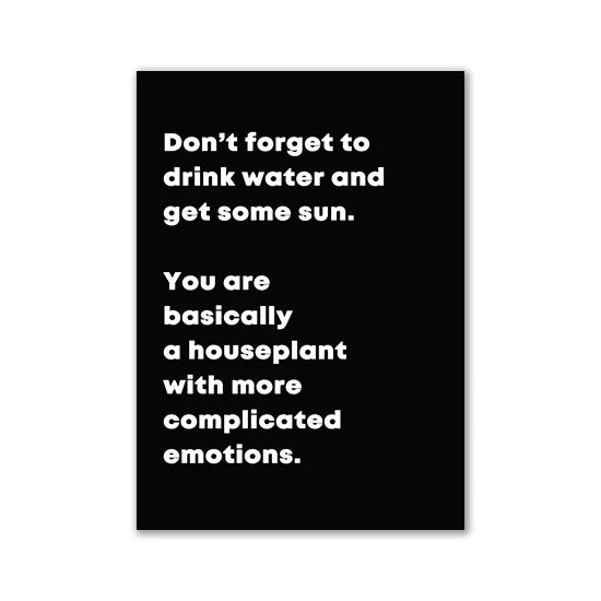 Nordic Motivational Text Art Posters and Prints Letters Canvas Painting Wall Art for Room Decoration Bedroom Home Wall Decor