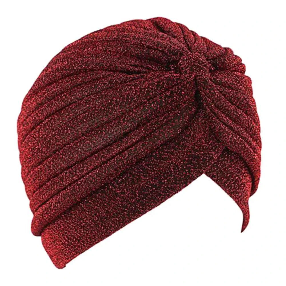 Fashion Muslim Turban Scarf for Women – Twisted Inner Hijab Cap Arab Head Wrap