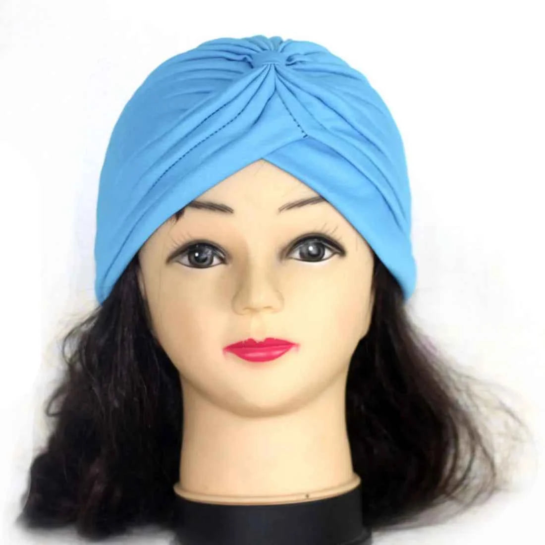 Fashion Muslim Turban Scarf for Women – Twisted Inner Hijab Cap Arab Head Wrap