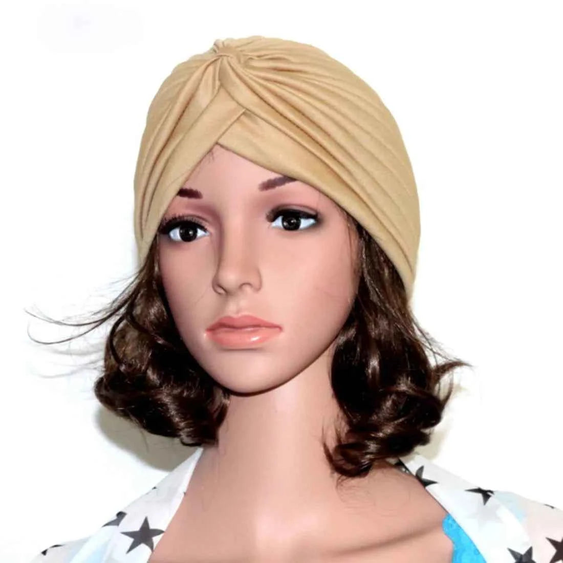 Fashion Muslim Turban Scarf for Women – Twisted Inner Hijab Cap Arab Head Wrap