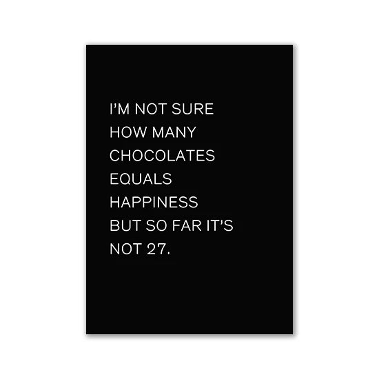 Nordic Motivational Text Art Posters and Prints Letters Canvas Painting Wall Art for Room Decoration Bedroom Home Wall Decor