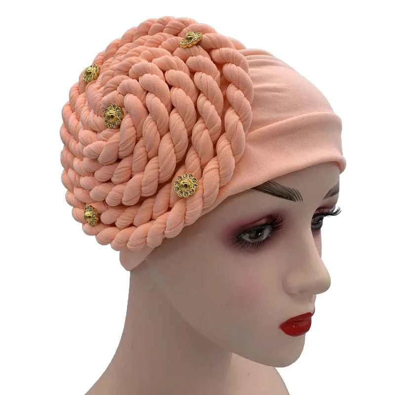 Trendy Braids Turban Bonnet – Ready-to-Wear Hijab & Muslim Headscarf
