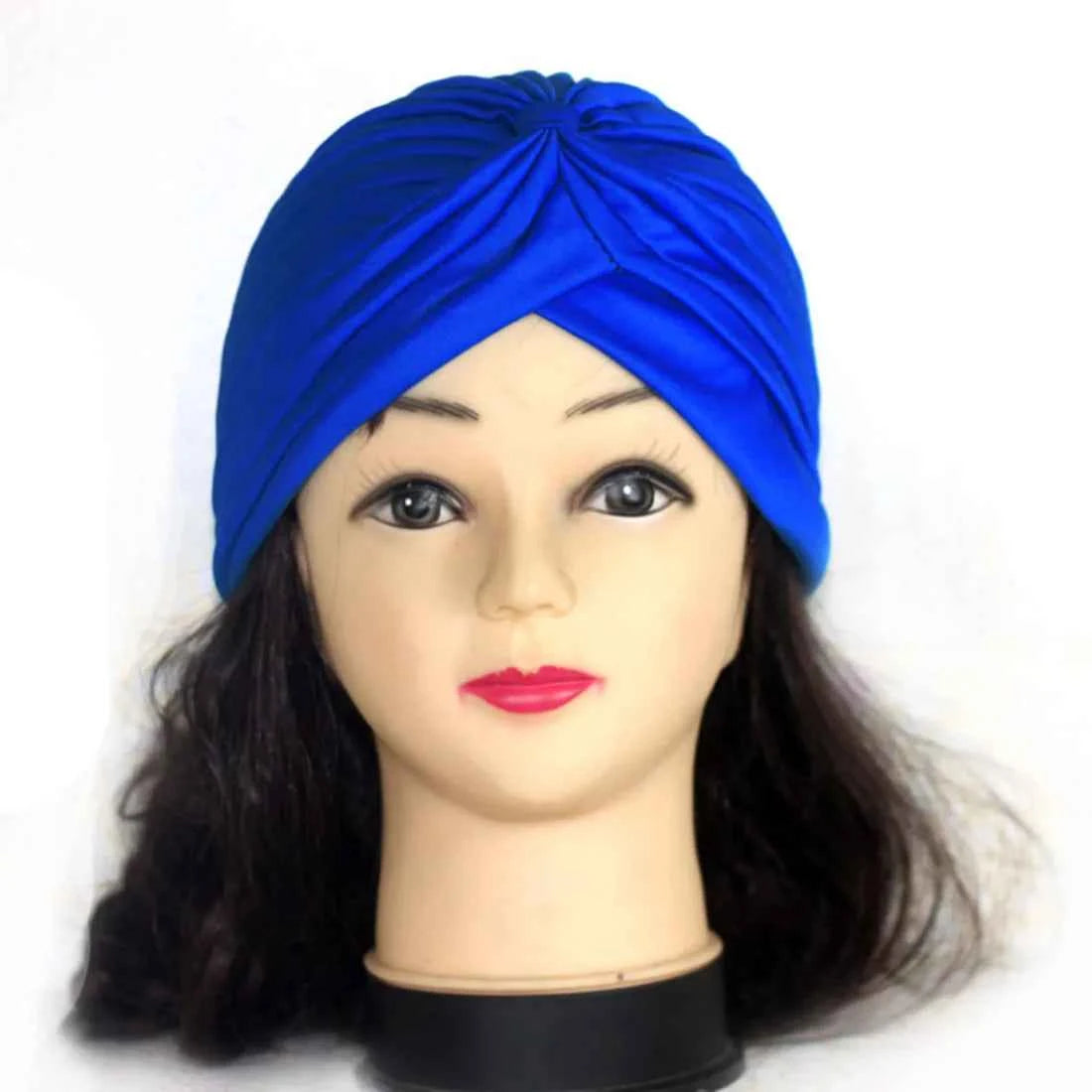 Fashion Muslim Turban Scarf for Women – Twisted Inner Hijab Cap Arab Head Wrap