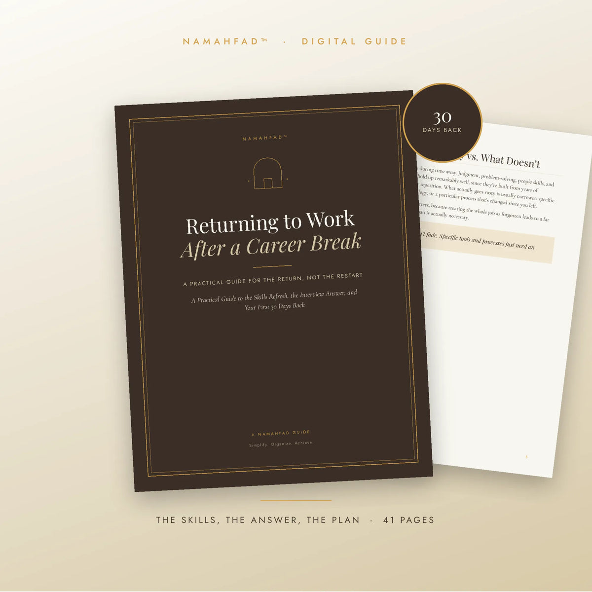 Returning to Work After a Career Break: The Skills Refresh, the Answer, and Your First 30 Days
