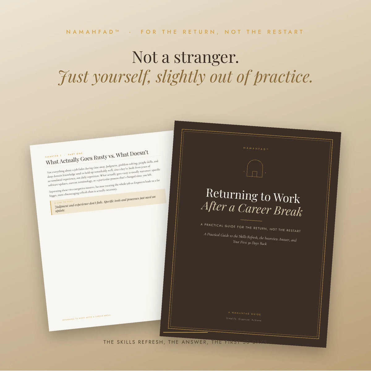 Returning to Work After a Career Break: The Skills Refresh, the Answer, and Your First 30 Days