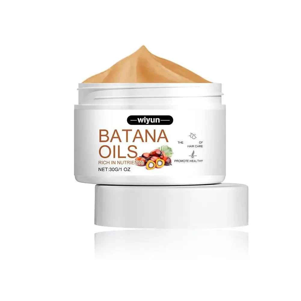 2PCs Natural Batana Oil For Hair Growth Pure Batana Oil Hair Shine Strengthen For Women Prevent Hair Loss Eliminates Split Ends