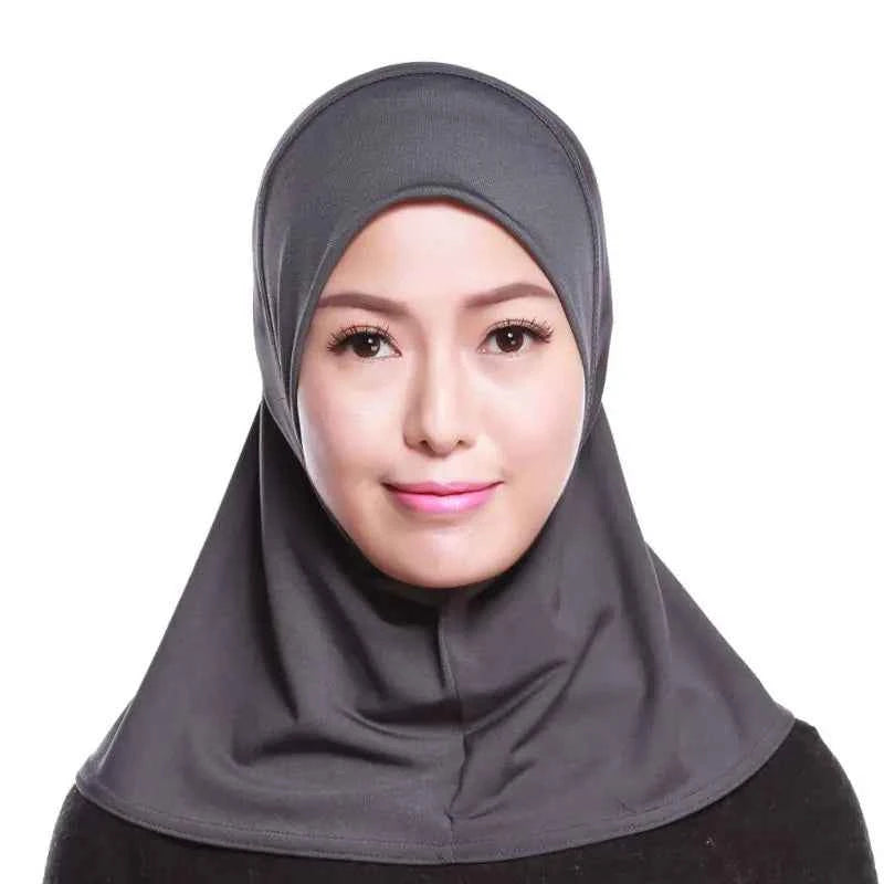 Adjustable Muslim Turban for Women – Stretch Elastic Hijab Head Wrap