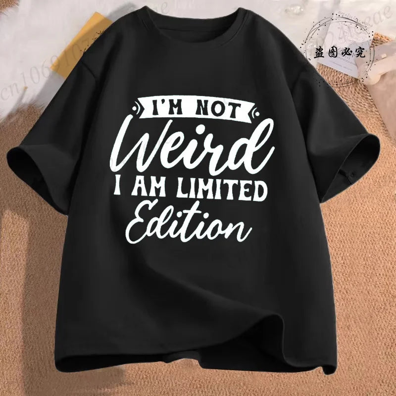 Sarcasm is my favorite Women Casual T-Shirt Harajuku Y2k slogan Designer Ladies Tee tops Female Vintage Trendy Pullover T Shirts