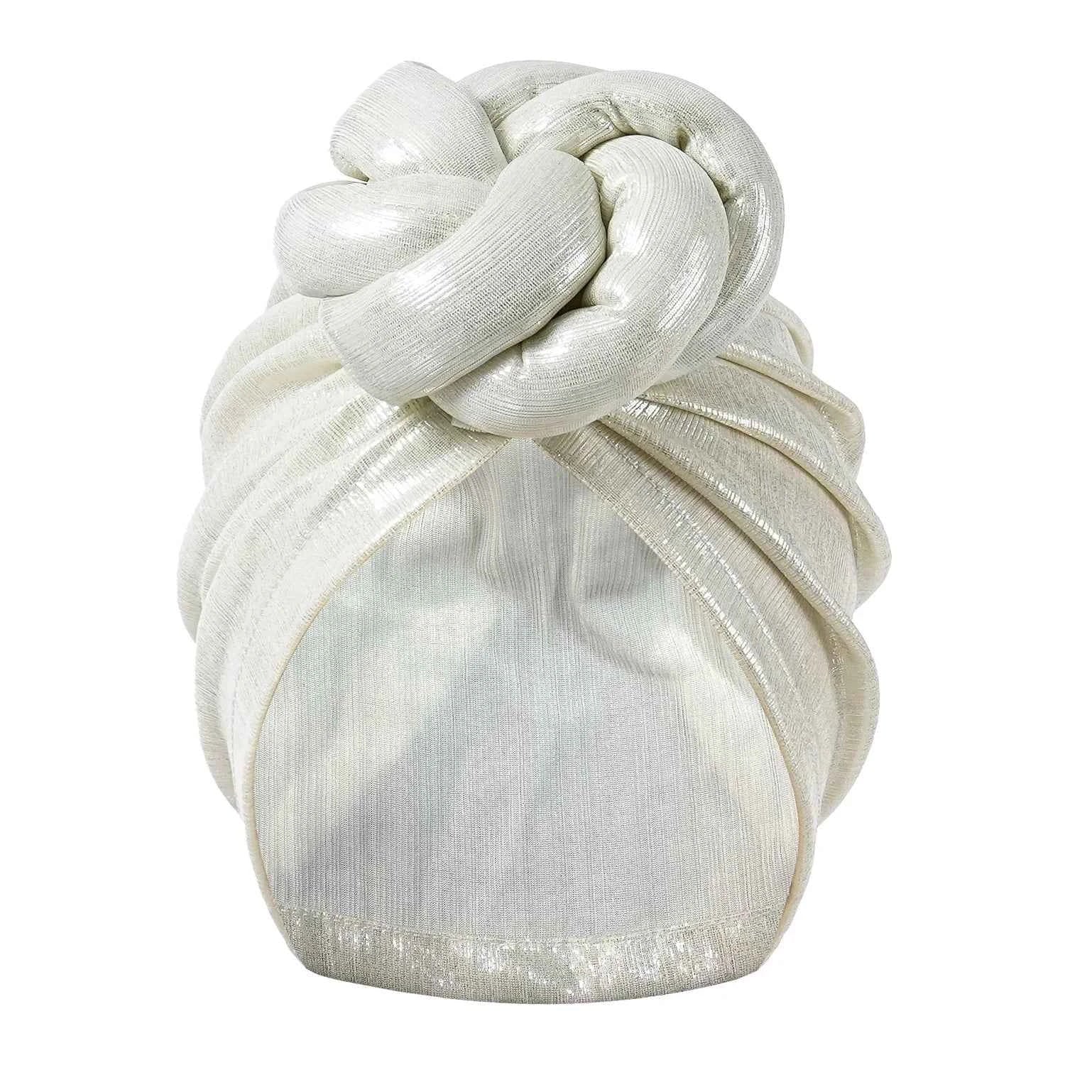 Bonnet For Women Cap Turban Folded Bud Exquisite Headscarf Casual Comfortable Fashion Versatile Warm Cross Hat Edge Wrinkle Lace