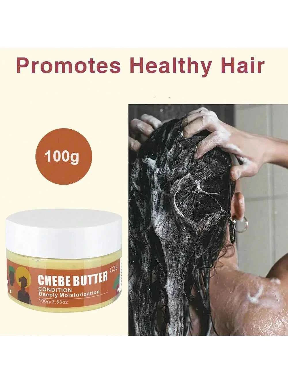 Chebe Butter Condition Chebe Powder Strengthen For All Hair Types Hair Follicle Healthy Hair Butter for Dry Hair Bald Spots