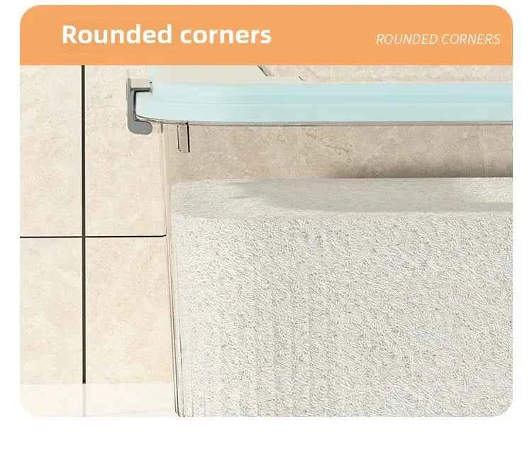 Kitchen Storage Box Rice Barrel Sealed Moisture Proof Bug Resistant Flour Tank Grain Storage Container Home Organization Bin