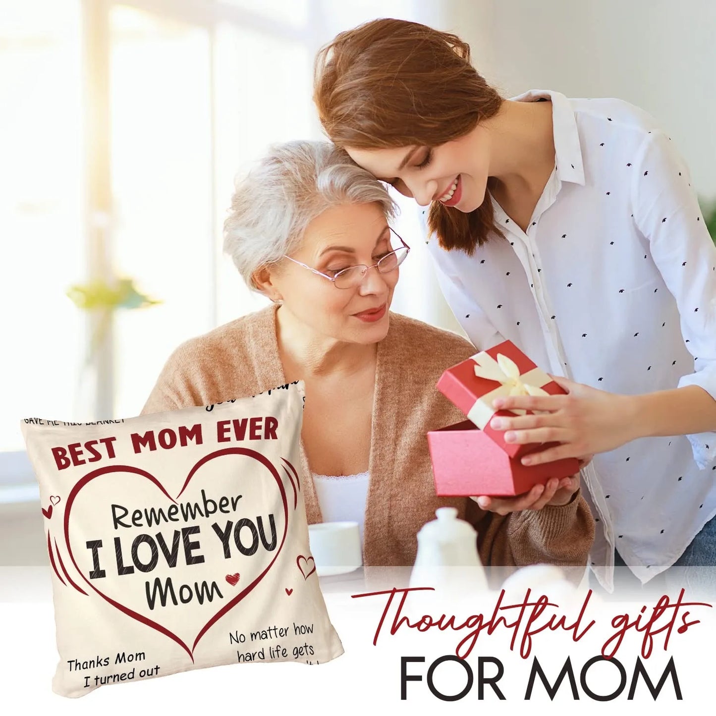Best Mom Ever Blanket – “Remember I Love You Mum” Gift for Mom
