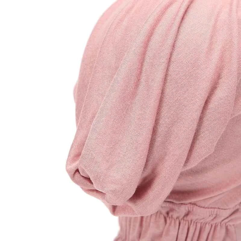 New Muslim Inner Hijab Turbans Women Elasticity Undercap Soft Modal Hijabs Caps Solid Color Short Neck Elastic Cap