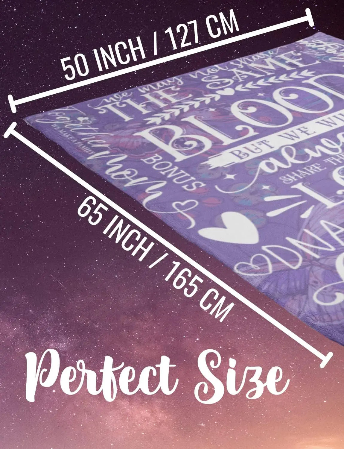 Bonus Mom Stepmom Blanket – Soft Throw Gift for Stepmother