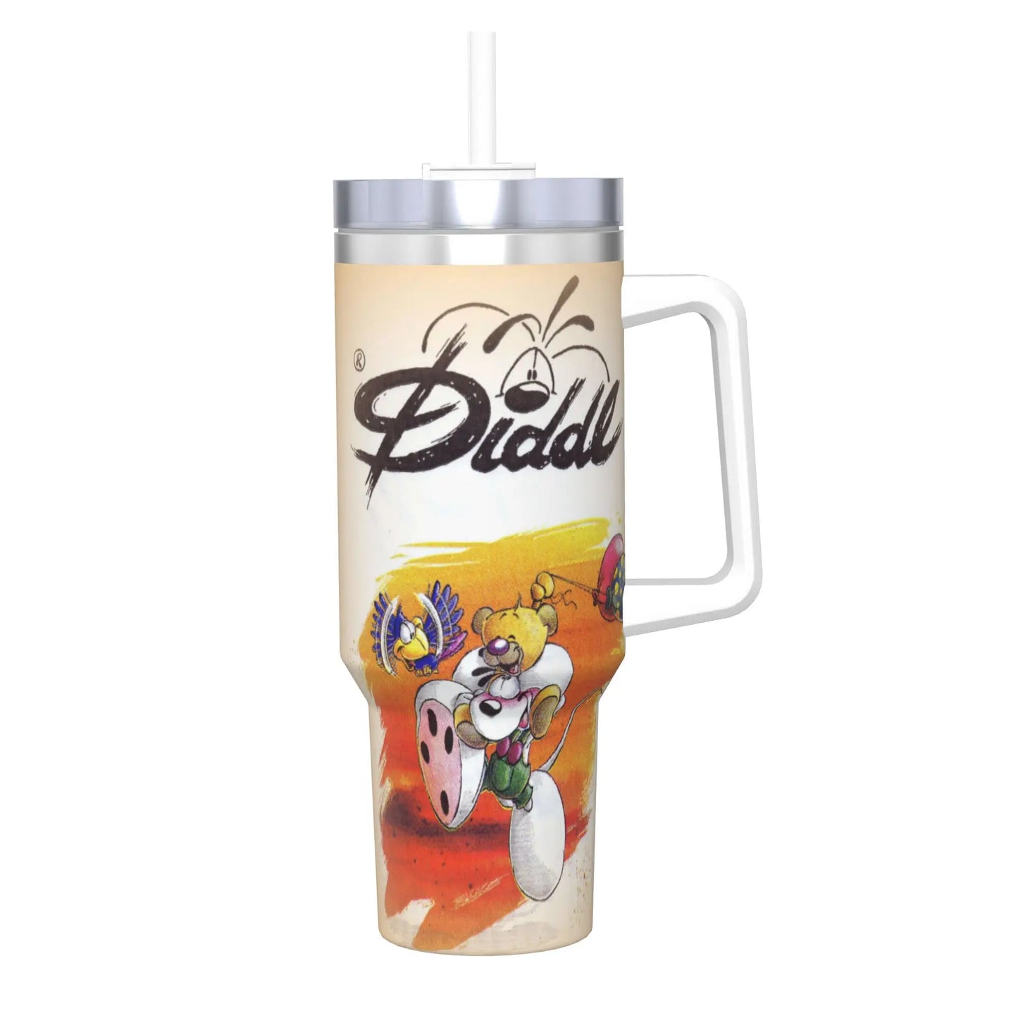 Diddl Stainless Steel Tumbler – Leakproof Insulated Hot & Cold Travel Cup