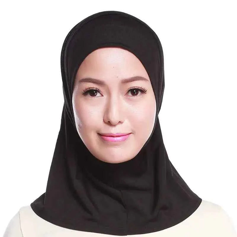 Adjustable Muslim Turban for Women – Stretch Elastic Hijab Head Wrap