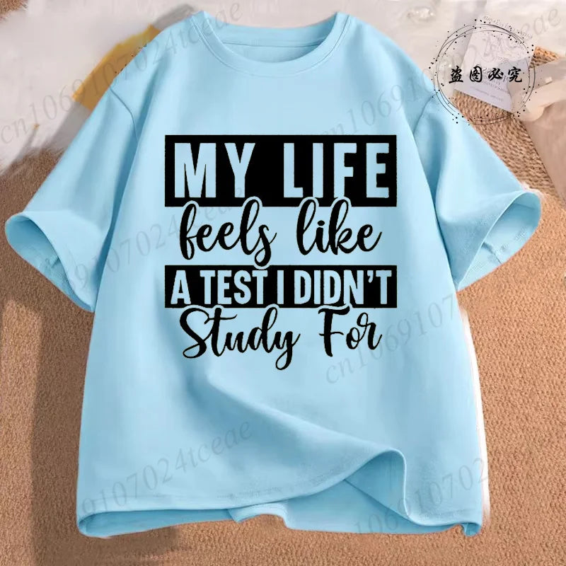 Sarcasm is my favorite Women Casual T-Shirt Harajuku Y2k slogan Designer Ladies Tee tops Female Vintage Trendy Pullover T Shirts