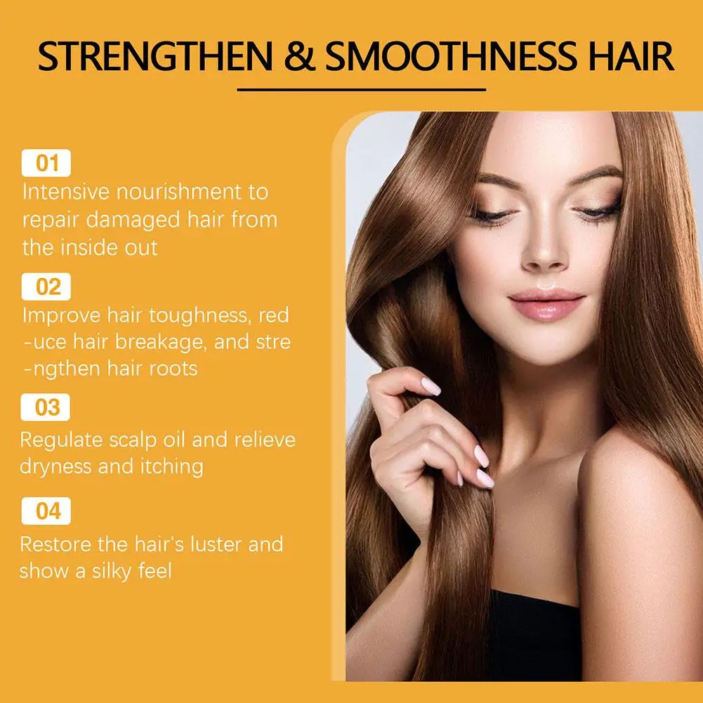 Batana Oil for Hair Growth Deep Nourishing Hydrating Hair Repair Treatment Moisturizing Scalp Care Softening Essence Haircare - NamafadStore