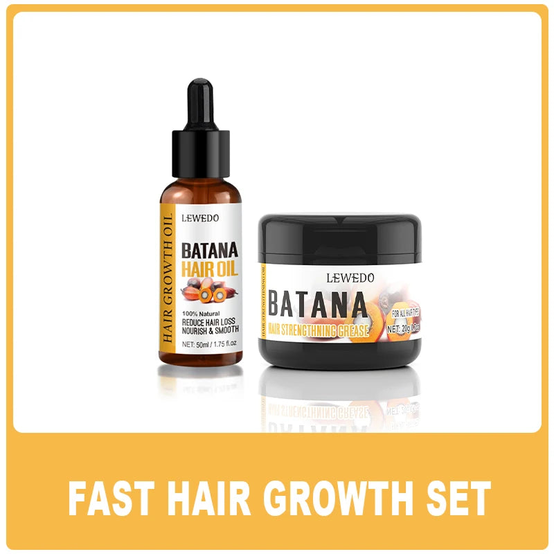 100% Pure Batana Hair Care Oil Hair Growth Oil For Natural Treatment Nourish Reduce Hair Loss Anti-Breakage Hair Thickn Products - NamafadStore