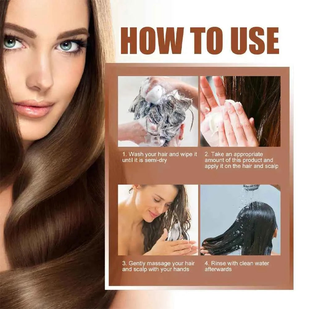 1/3/5PCS 100% Pure Organic Hair Mask Batana Conditioner Oil Natural Treatment Nourish Reduce Hair Root hair Healthier Hair Care