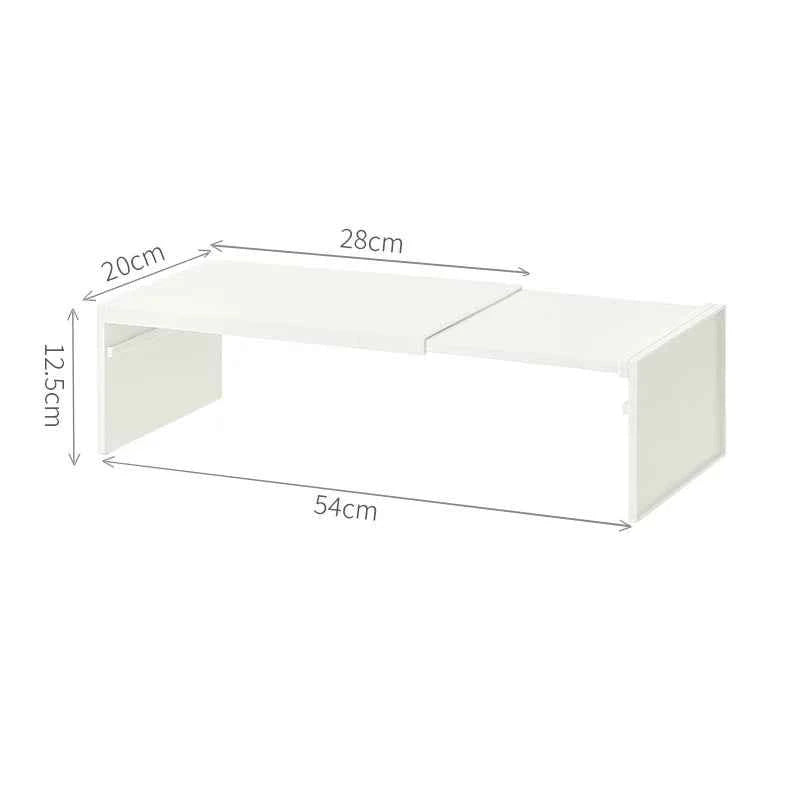 Kitchen Cabinet Multi-Functional Storage Rack Countertop Organization Shelf ABS Material Home Use Organization Shelf