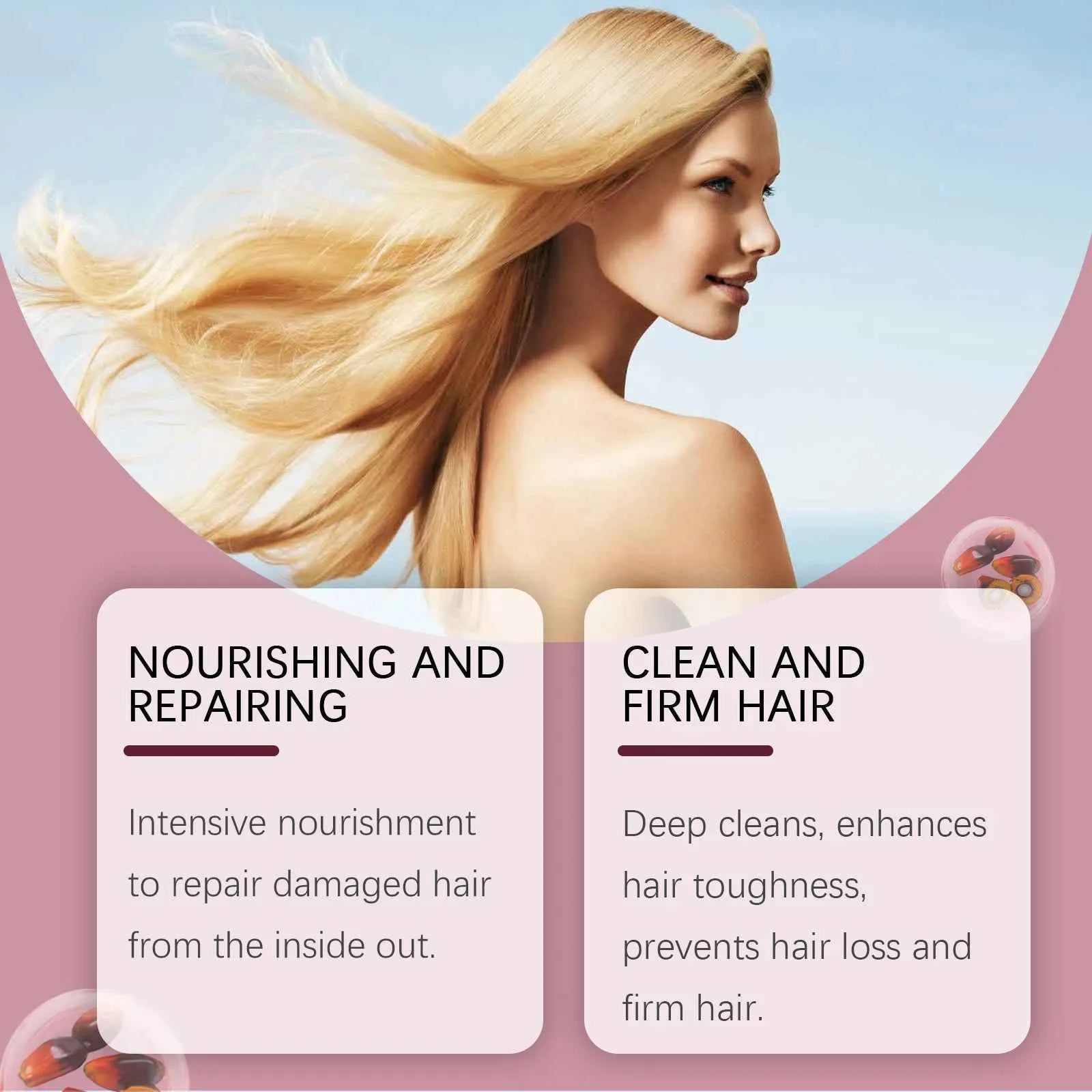 Batana Oil Hair Conditioner Moisturizing for Damaged Hair Roots Repair Anti Drying Revitalizing the Hairs Keratin Hair Shampoo