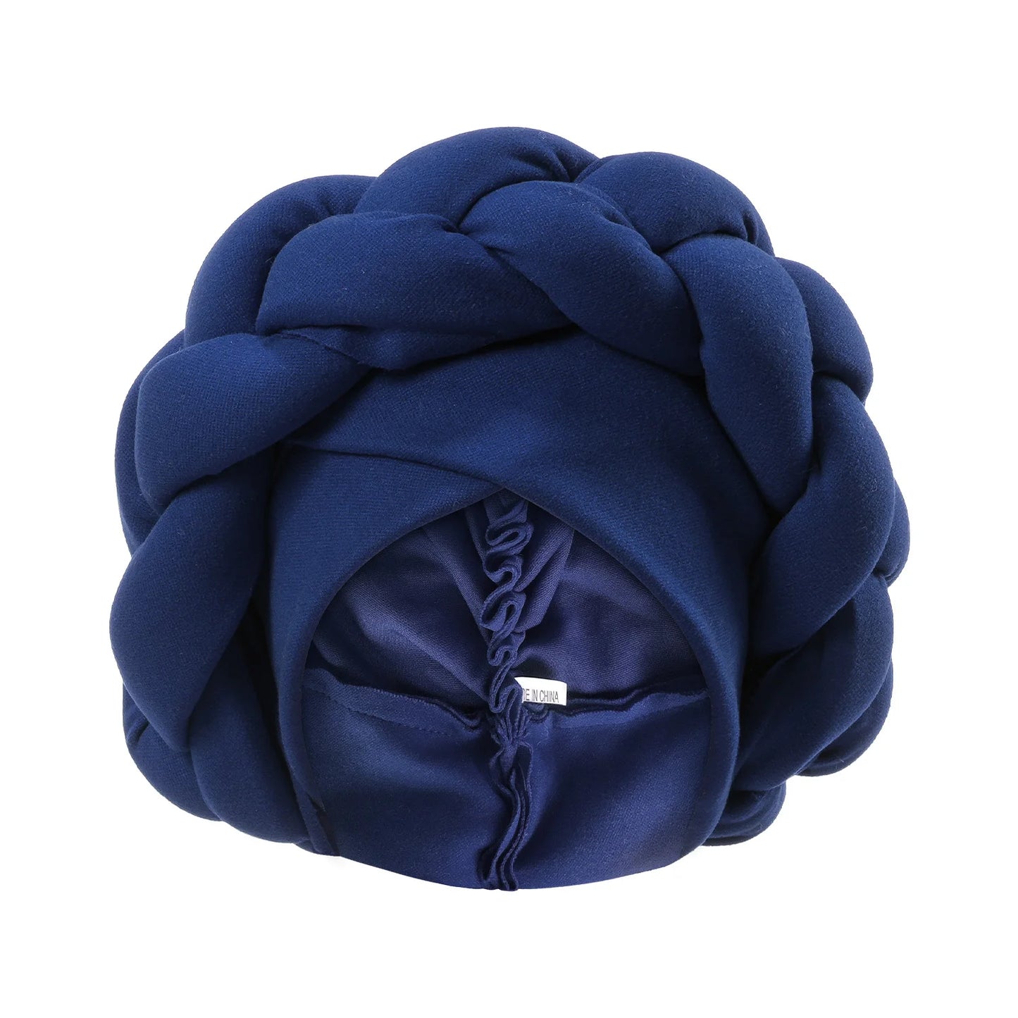 2024 New Exaggerated Braids Turban Cap for Women African Wedding Party Headwear Hats Bonnets Headband Hat Hijab Cap - NamafadStore