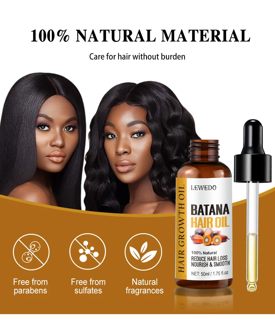 Fast Hair Growth Oil Africa Crazy Traction Alopecia batana Hair Mask Anti Hair Break Hair Strengthener Hair Loss Treatment Spray - NamafadStore