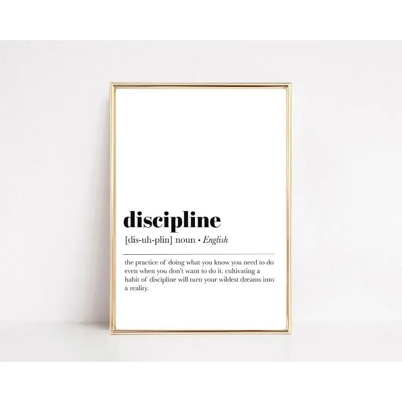 Funny Office Definition Poster Canvas Painting Motivational Words Canvas Painting Wall Art Picture Living Room Home Decor Mural